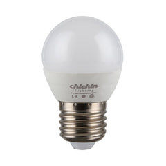 ChiChinLighting 5 watt G14 LED Globe Bulbs 10 Pack E26 E27 Base Mirror Vanity Light Bulbs Warm White