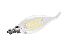 LED Candelabra Bulbs 4000k 6-Pack Natural Daylight 4000 - 4500k E12 Chandelier Light Bulbs