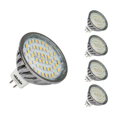 LED Recessed Lighting 12v LED Mr16 Bulbs 320 Lumen 4.5 Watts Bi-Pin Bulbs Mr16 Halogen Replacement